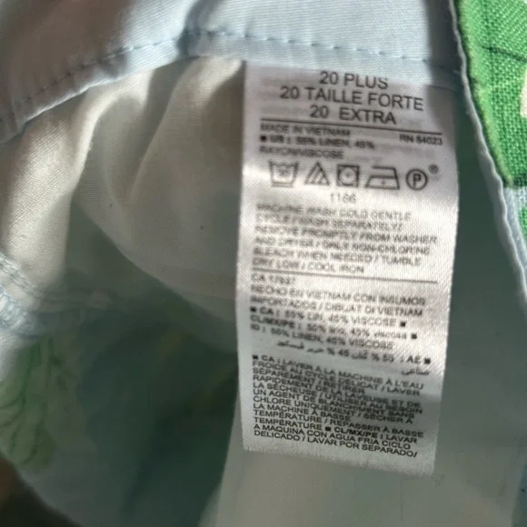 OLD NAVY LINEN SHORTS - Picture 2 of 4